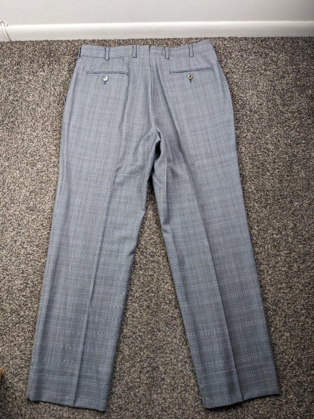 Brooks Brothers Black Fleece Suit Wool Gray Plaid Thom Browne 42R 34x30 *Flaws - Picture 16 of 16
